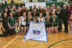 Pandas Volleyball, Canada West Champions