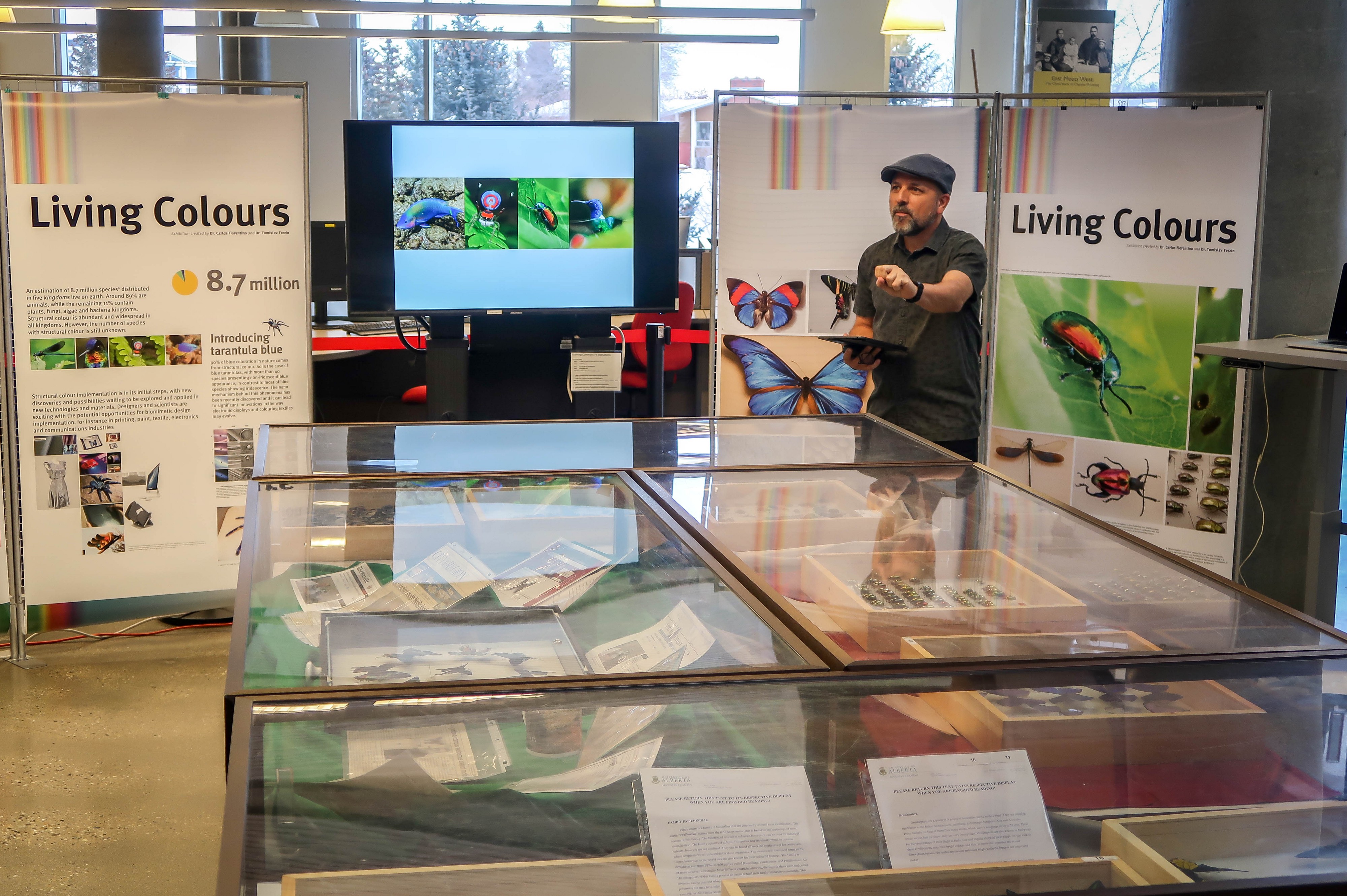 Augustana Library's Living Colours Exhibition